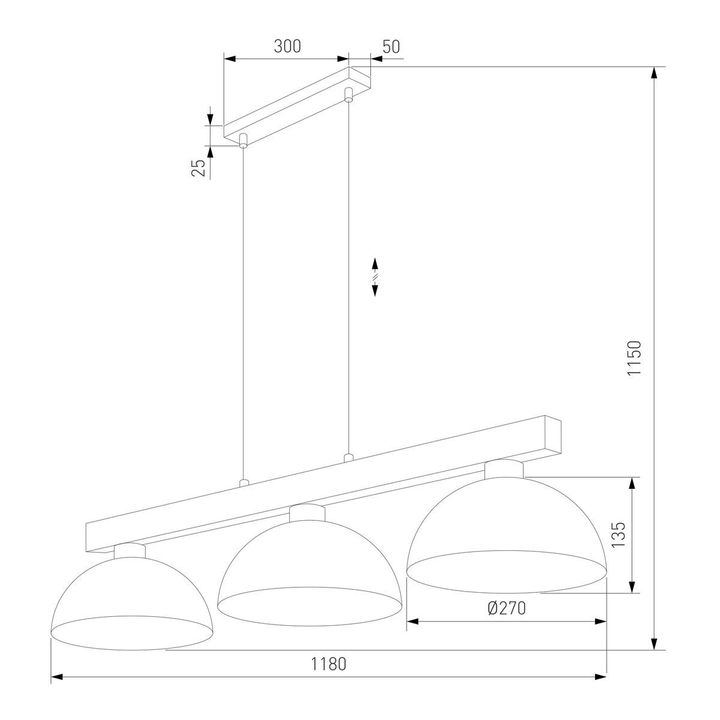 Подвесной светильник TK Lighting 4710 Oslo