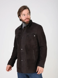 Кожаная куртка демисезонная пальто замша