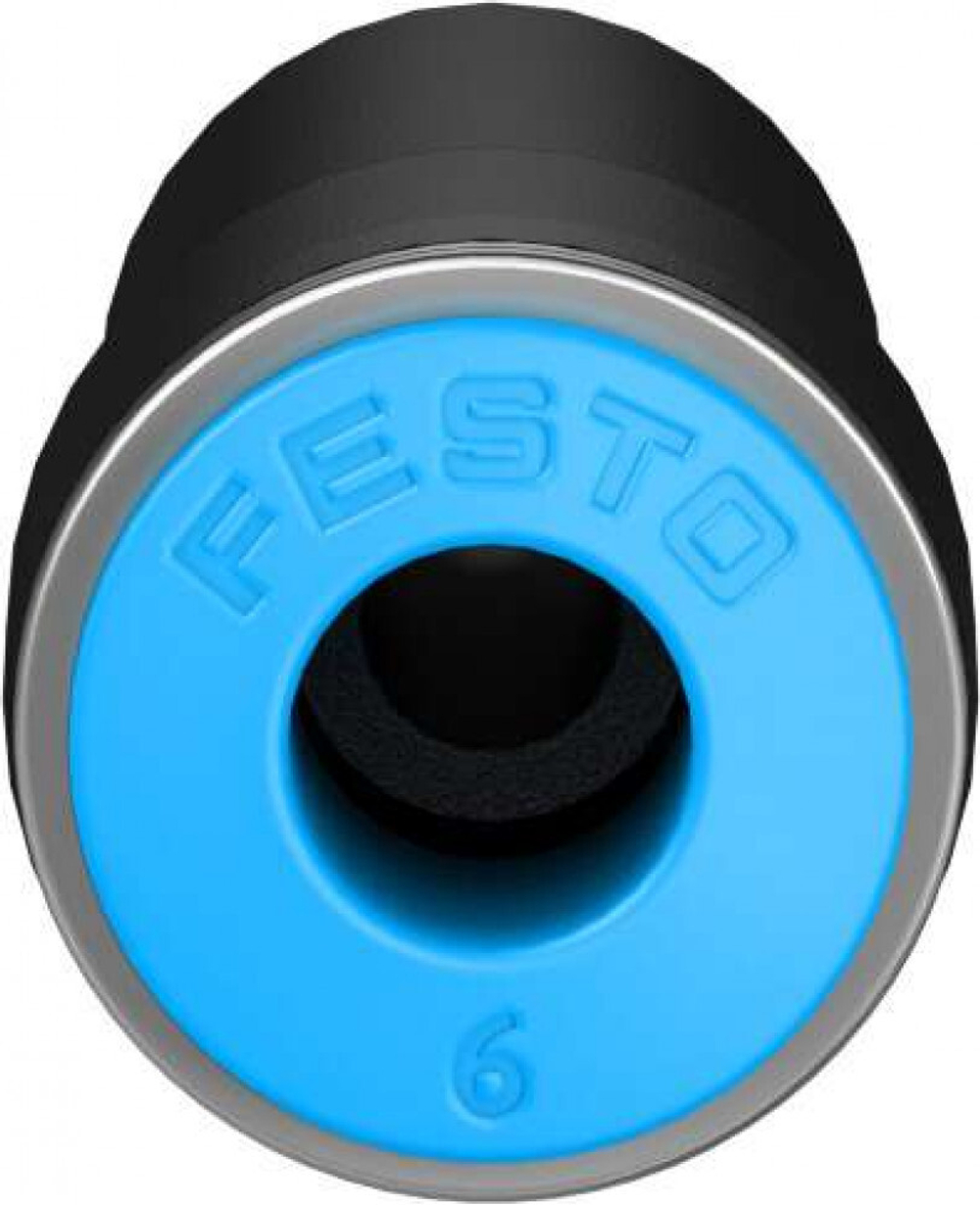 Переходник цанговый со вставной втулкой Festo QS-12H-6 (комплект 10 шт)