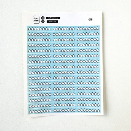 Стикеры "Водный баланс" 015