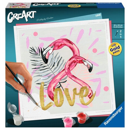 Ravensburger - CreArt Flaming - Раскраска по номерам 290291