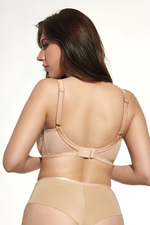 Бюстгальтер больших размеров Fortuna Kris Line черный, размер 70H