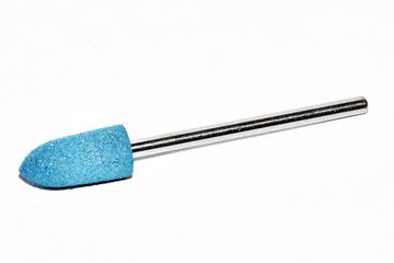 Насадка полировальная синяя коническая, 6 мм