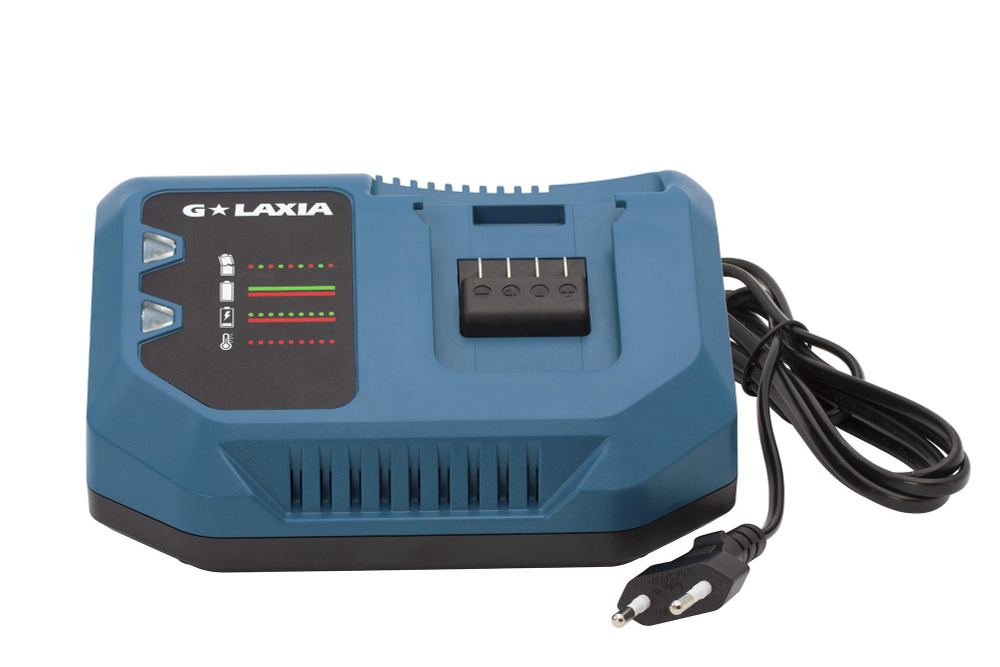 Дрель-шуруповерт GALAXIA 4 Ah Li-Ion, 100 H*m, 20V, серия Professional, 2аккумулятора, зарядное устр