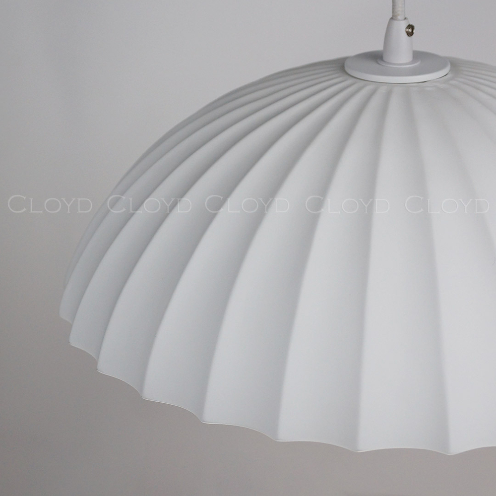 Подвесной светильник Cloyd ATTICA P1 / Ø35 см - белый (арт.12349)