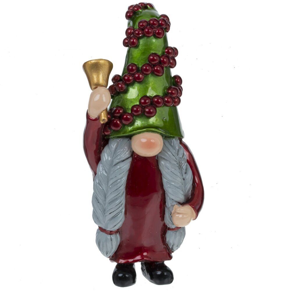 GAEM Фигурка декоративная "Ангел/Дед Мороз/Снеговик/Гном", L5 W3,5 H10,5 см, 4в.