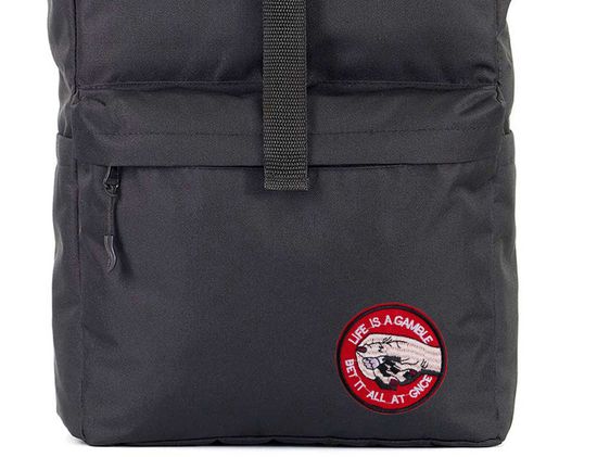 Нашивка термоаппликация на одежду и на рюкзак. Gamble