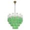 Подвесная люстра Loft IT Murano 10580/600 Clear green