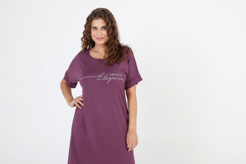 Туника Француженка Виотекс БРУСНИЧНЫЙ