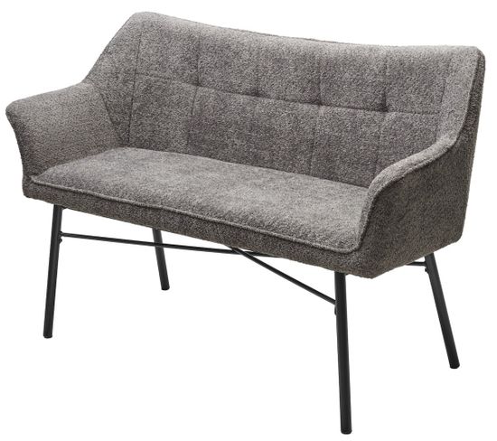 Скамья BERGAMO UF998-15 серый, букле