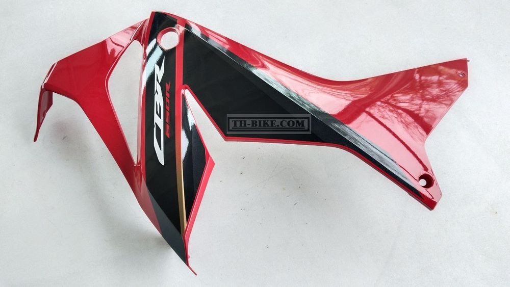 64210-MKY-DM0ZA. COWL SET A, R. MIDDLE (WL) *R380* (GRAND PRIX RED). HONDA