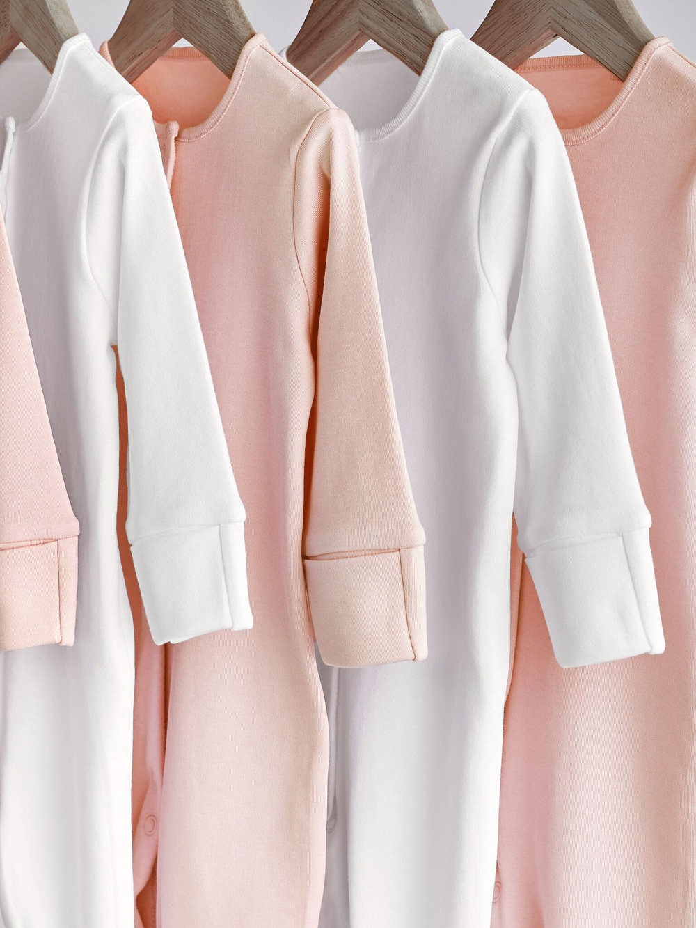 Комбинезон / Cлип для малышей Next 581-066, 5 шт., Белый, Розовый