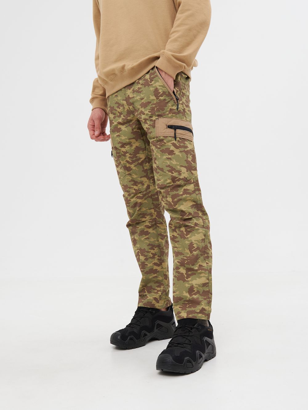 Брюки летние Матрица ткань Nylon Cotton Рип-Стоп цвет КМФ (MV-23)