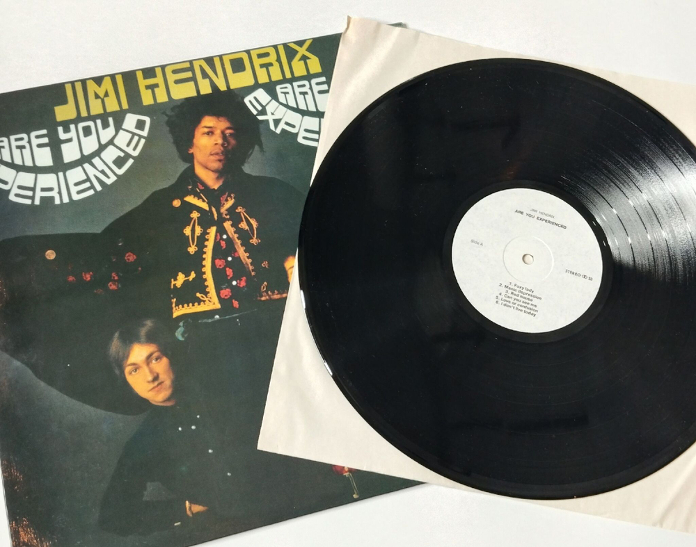 Винтажная виниловая пластинка LP The Jimi Hendrix Experience Are You Experienced (Россия 1995)