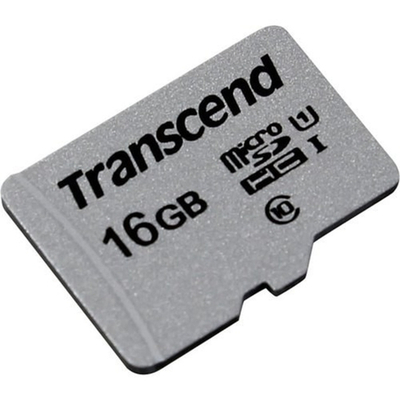 Micro SecureDigital 16Gb Transcend  TS16GUSD300S (MicroSDHC Class 10 UHS-I)