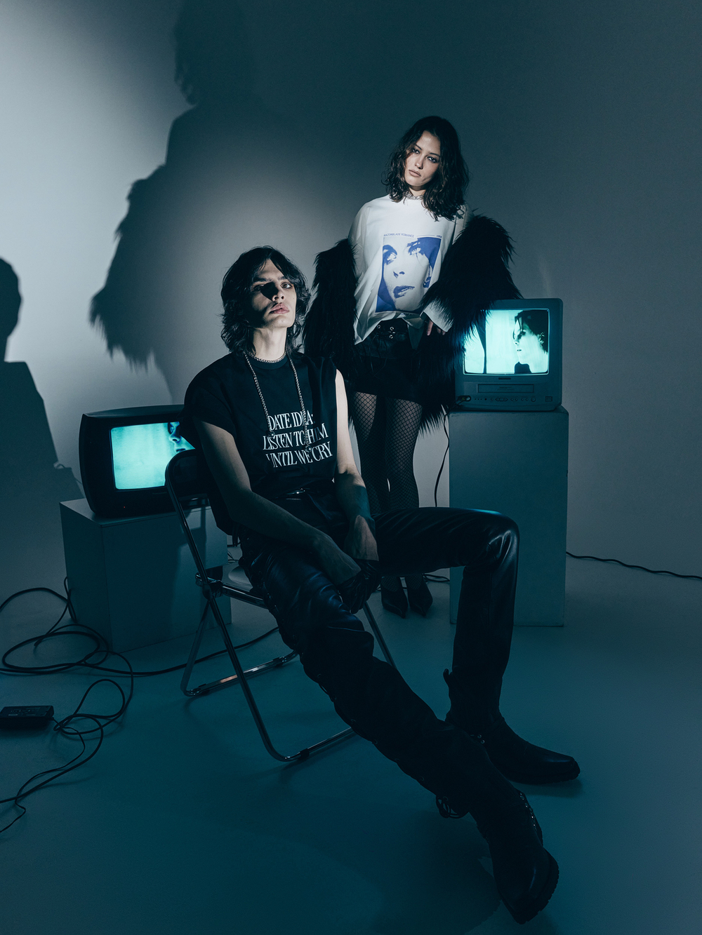 Лонгслив Razorblade romance, молочный