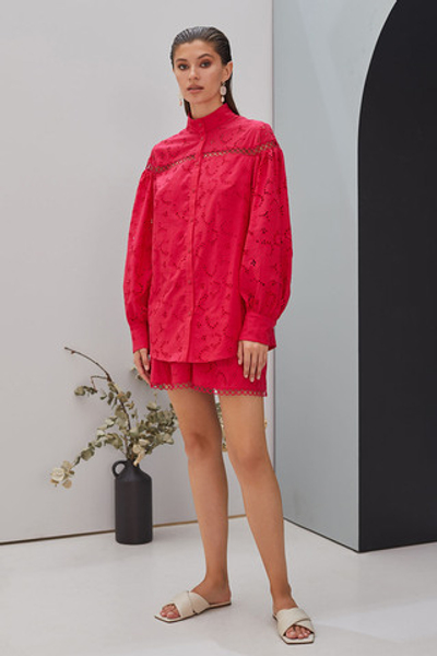 Рубашка 55351-2 Фуксия Laete