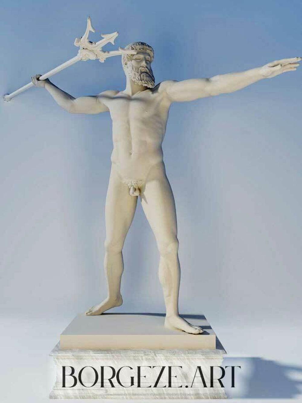 Статуя Посейдон с мыса Артемисион
