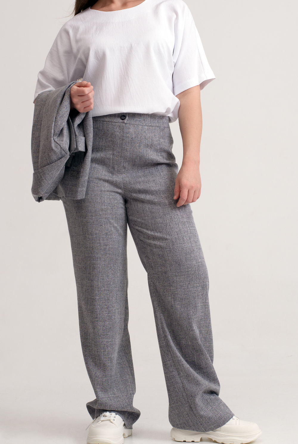 Брюки женские 3667зпа, графит #478Гра023667зпа