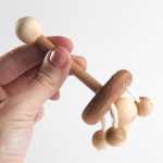 Деревянная погремушка Каруселька Леснушки