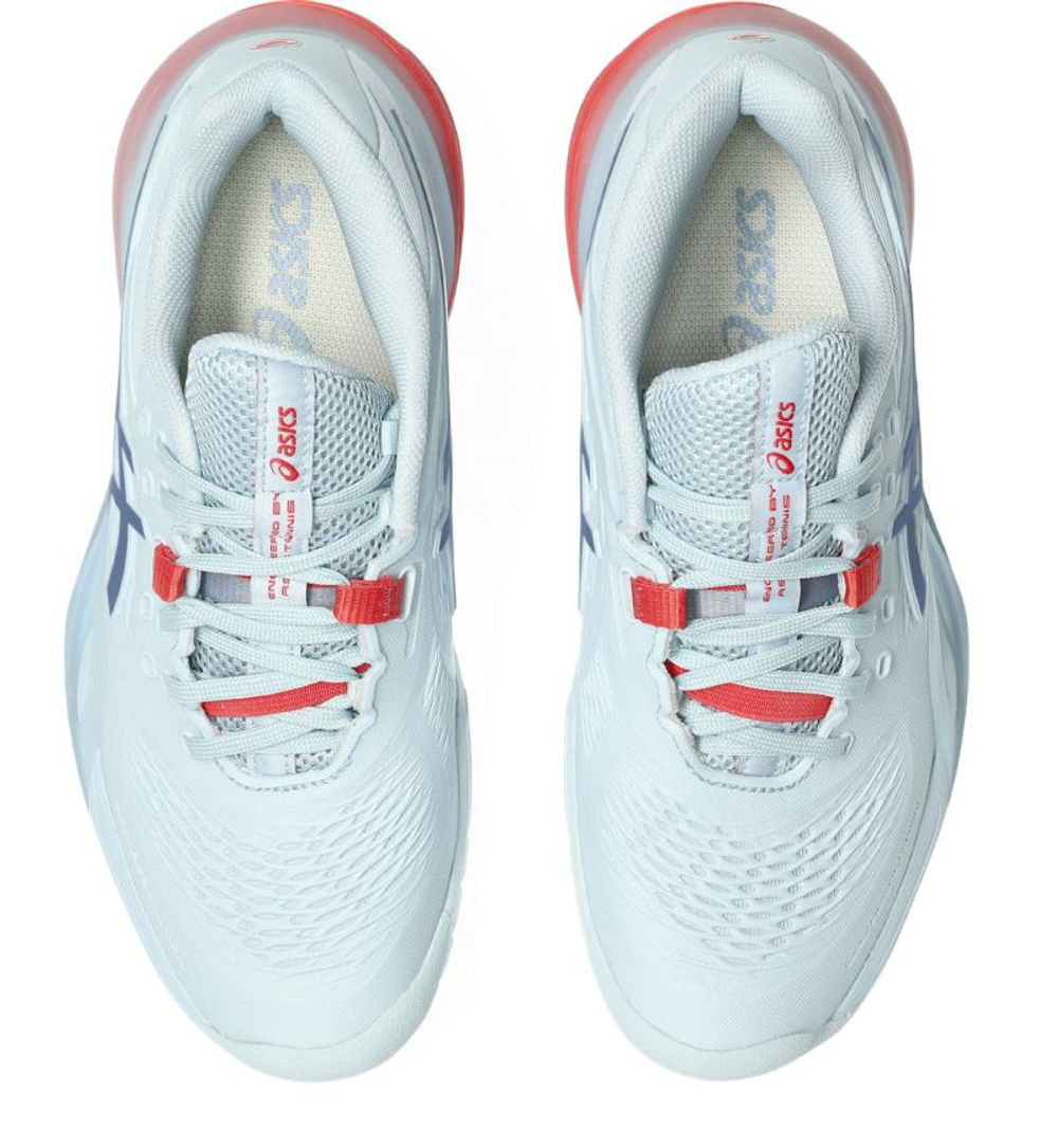 Женские теннисные кроссовки Asics Gel-Resolution X - sky/grey blue