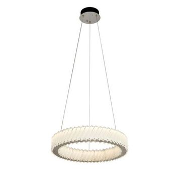 Подвесная люстра 24W 3000K APL.792.03.24 никель/белый Augostina Aployt