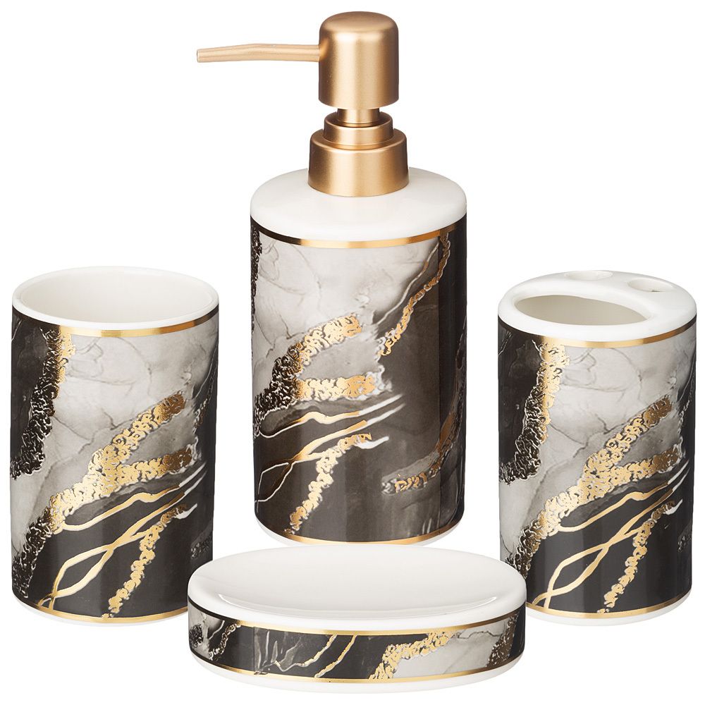 НАБОР ДЛЯ ВАННОЙ КОМНАТЫ 4 ПР. (КОР=12НАБ.) 360 МЛ