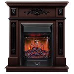 Каминокомплект Real Flame Lilian DN с очагом Majestic Lux Black RC