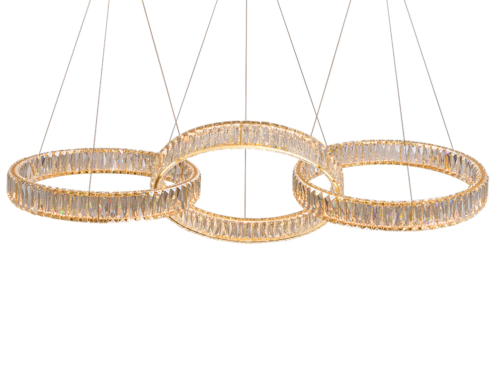 Подвесная светодиодная люстра Newport CRYSTAL 8243N/S gold , М0071053