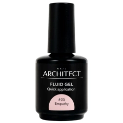Nail ARCHITECT FLUID GEl- Гель Флюид светло-розовый 05 Empathy. Жидкий, низкотемпературный, ультрастойкий гель, 15 мл