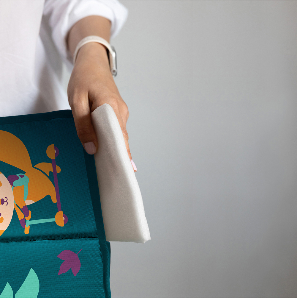 Коврик для переобувания. Лисенок