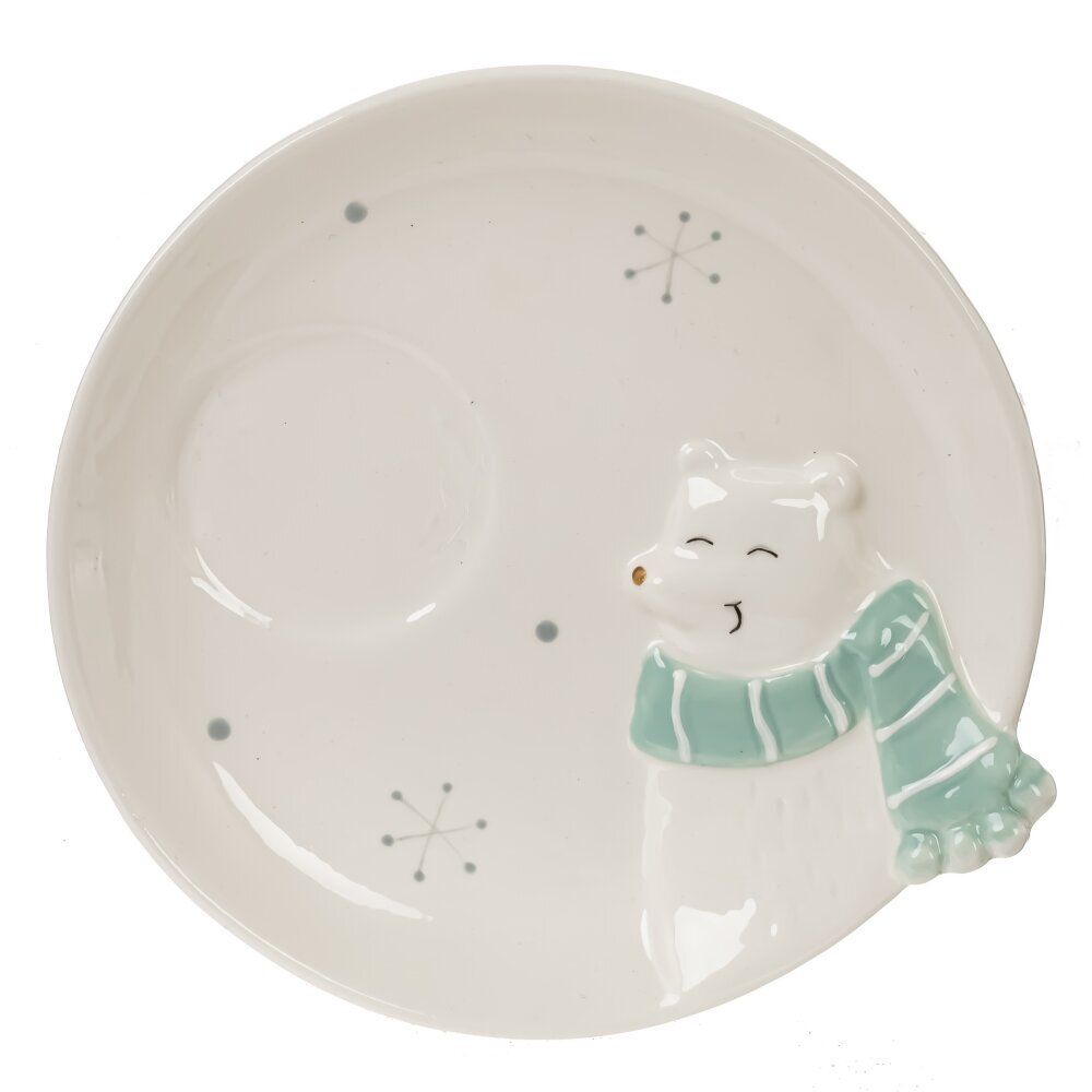 GAEM Набор чашка с блюдцем "Белый медведь", 245 мл, L16 W15 H9 см