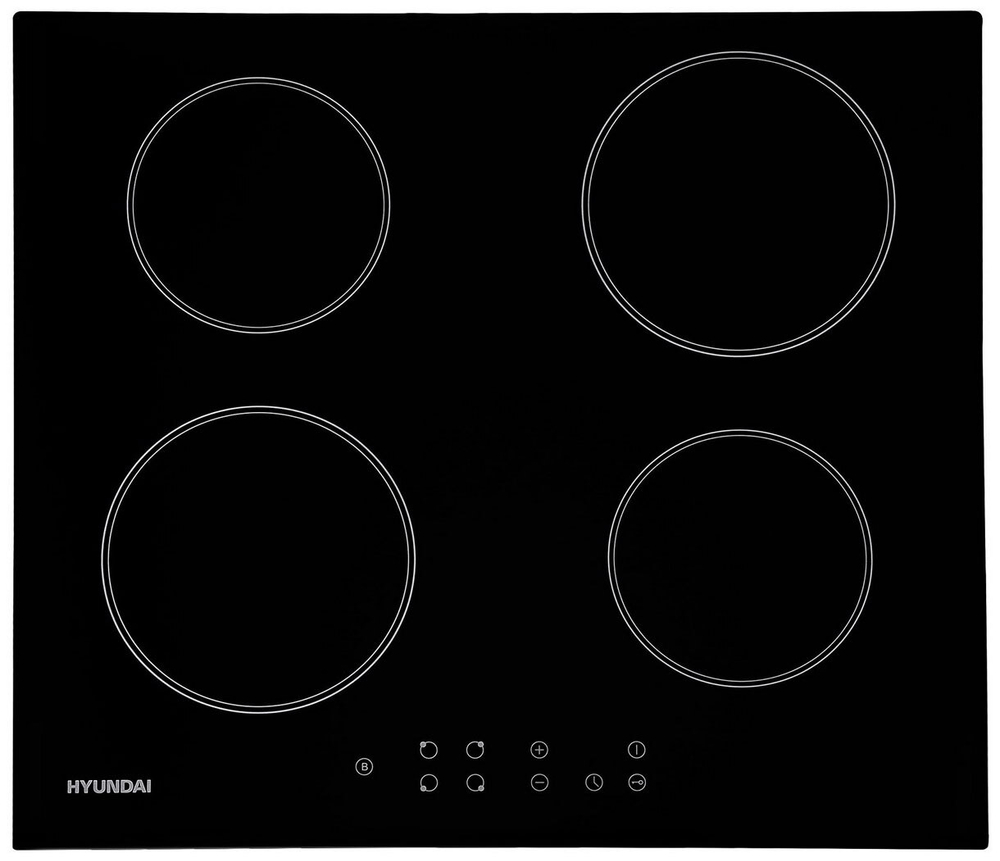 Варочная поверхность Hyundai HHI 6740 BG черный