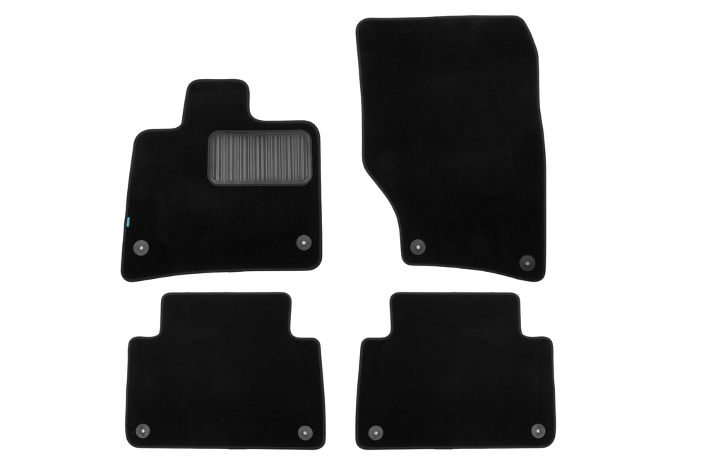 Коврики в салон для AUDI Q7 АКПП 2009-2015, внедорожник , 4 шт. (текстиль) KLEVER03041622110KH