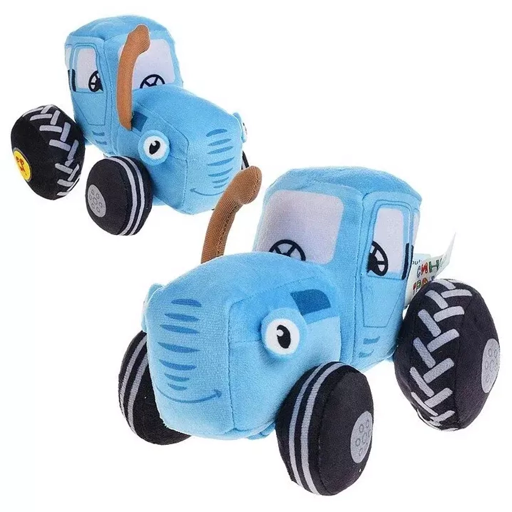 Мульти-Пульти Синий ТРАКТОР 18см, муз. чип C20118-18