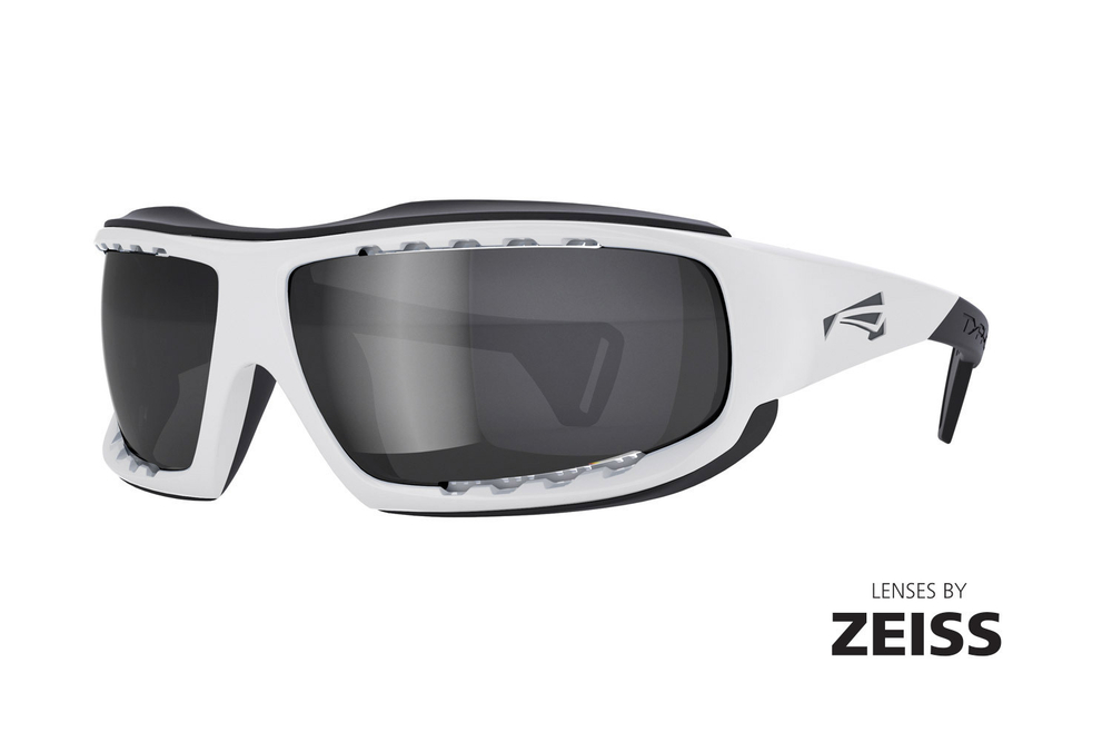 Спортивные очки LiP Typhoon / Gloss White - Black / Zeiss / PA Polarized / Methane Smoke Lens