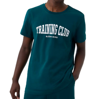 Футболка для мальчика теннисная Björn Borg Sthlm T-shirt - botanical garden