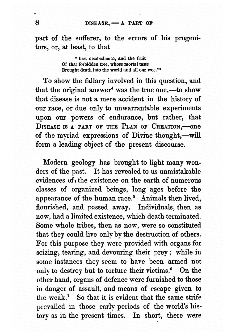 Disease, a Part of the Plan of Creation: The Annual Discourse Before the Massachusetts Medical Society, May 31, 1865 | Benjamin Eddy Cotting