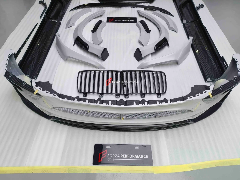 Широчайший карбоновый обвес для Bentley Bentayga W12 2020+ Бентли Бентайга