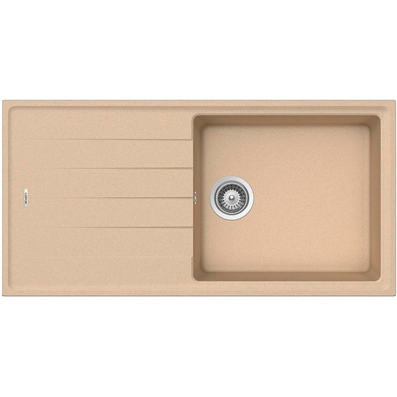 Мойка SCHOCK Element 60D Large Cristalite лунный камень