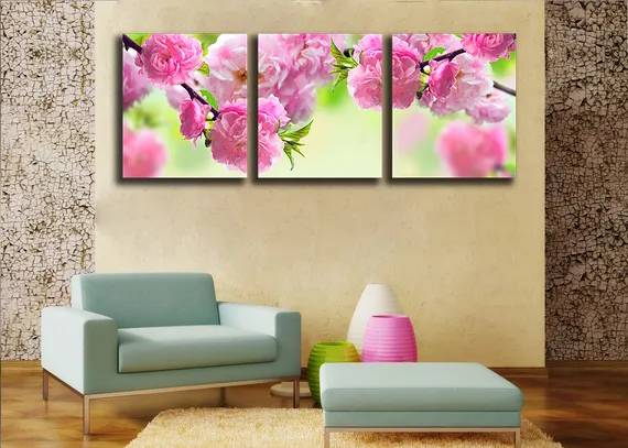 Модульная картина "Весенний цвет"