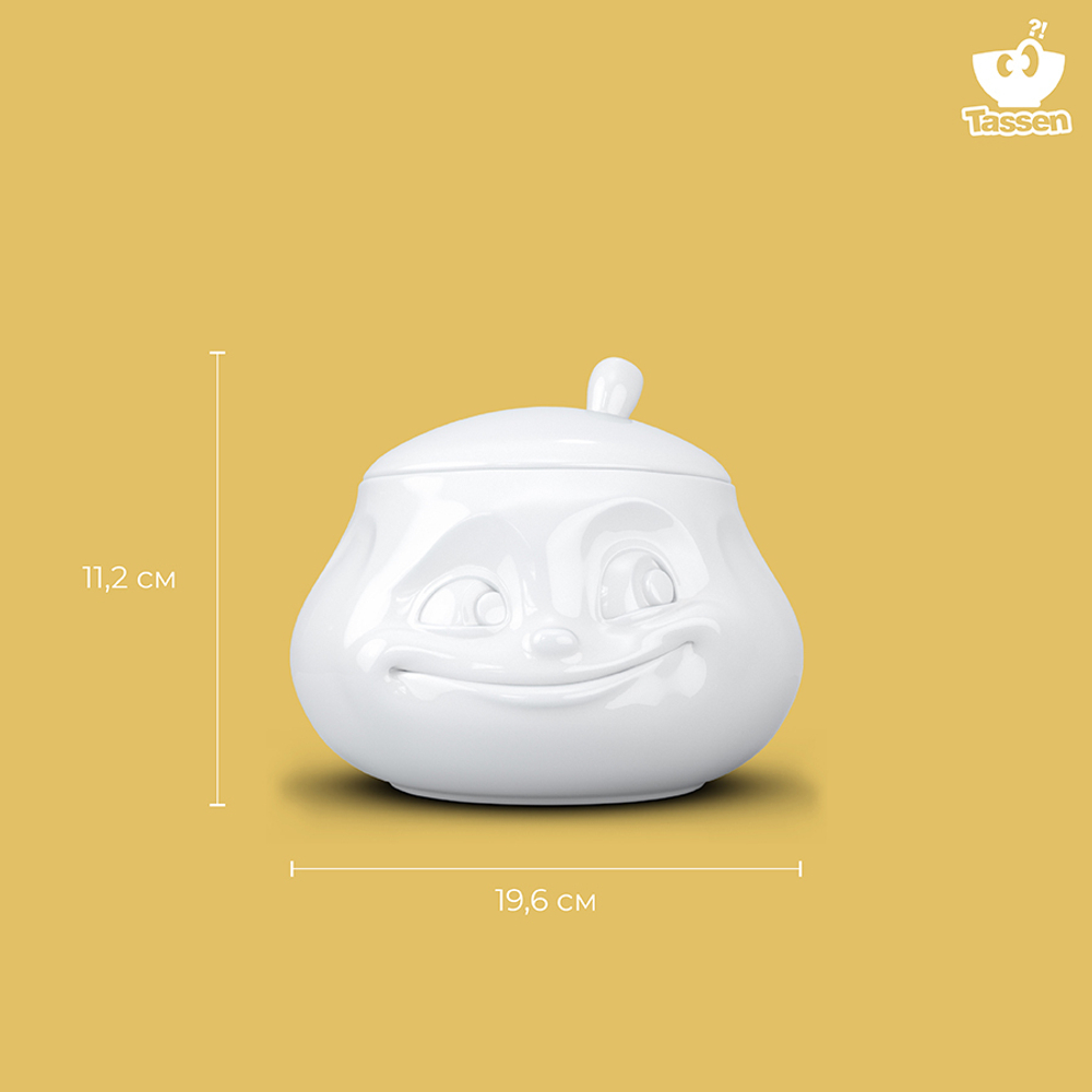 Сахарница tassen sweet, 400 мл, белая