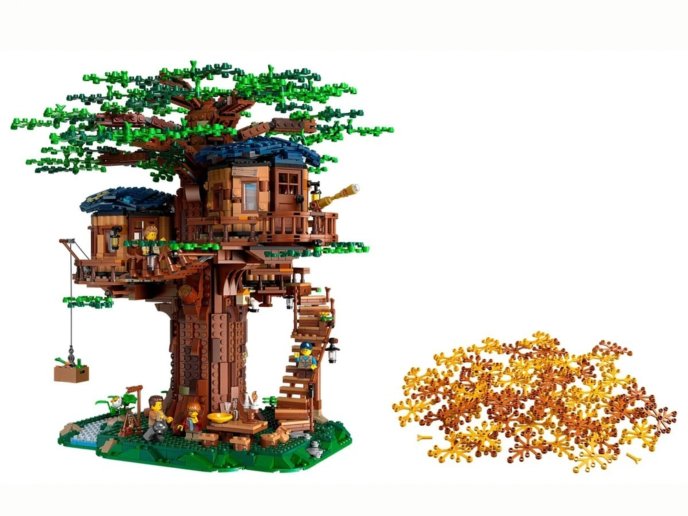 Конструктор Ideas Дом на дереве 6007, 3117 деталей/Аналог Лего