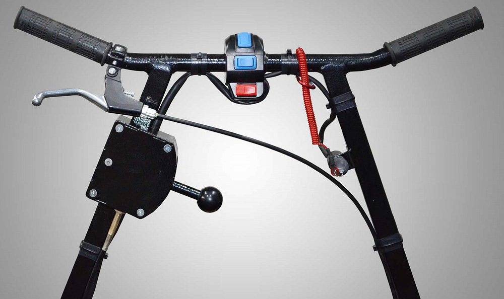 Мотобуксировщик "Богатырь" 15R (реверс-редуктор)