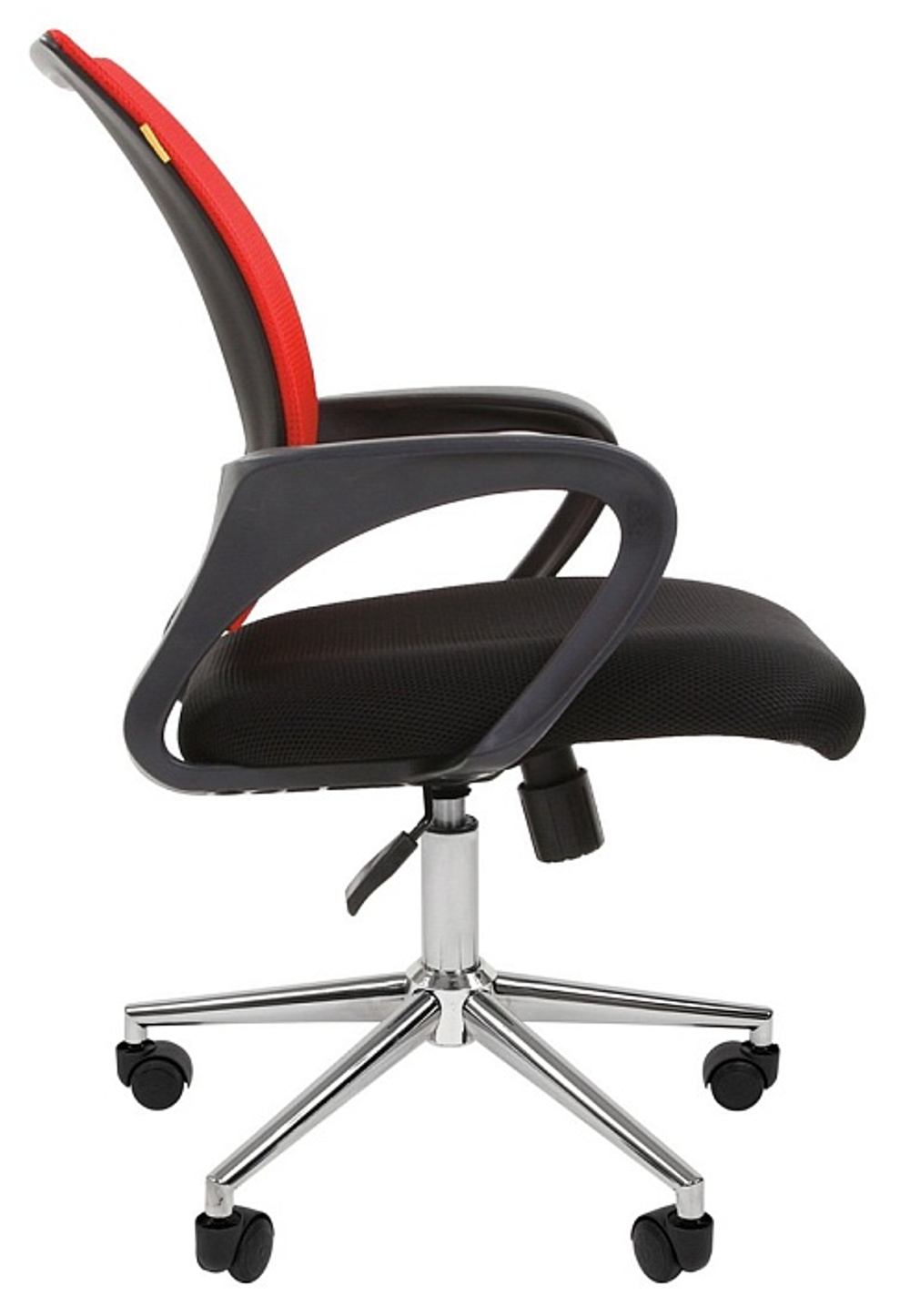 Офисное кресло CHAIRMAN 696 хром, ткань TW/сетчатый акрил