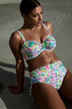PRIMADONNA Swim Douala Топ с полной чашкой, разноцветный