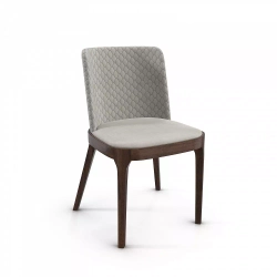 Стул "Garda" с мягким сиденьем и гнутой мягкой спинкой