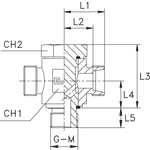 Соединение JTE DL22 BSP3/4" (корпус)