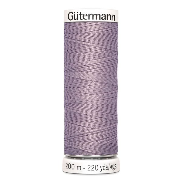 Нитки универсальные Gutermann Sew-all 100 (200 метров), 5 кат. | 125 бежево-сиреневый