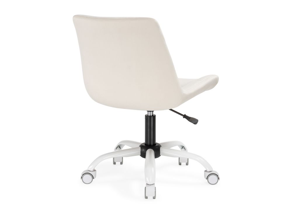 Компьютерное кресло Орди молочное / белое